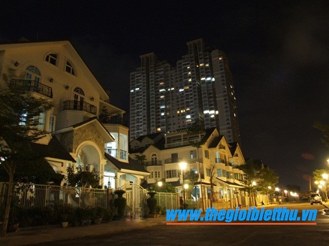 Khu biệt thự Saigon Pearl Villa